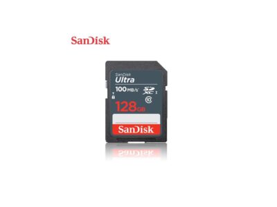 SanDisk SDSDUNR-128G-GN3IN CYU 128GB 9pin SDXC r100MB/s C10 UHS-I SanDisk Ultra SDXC Memory Card