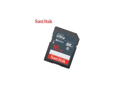 SanDisk SDSDUNS-016G-GN3IN CRA 16GB 9p SDHC r80mb/s Class 10 UHS-I SanDisk Ultra Secure Digital High Capacity Card