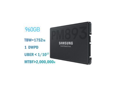 SAMSUNG SSD PM893 Solid State Drive 960GB SATA 6Gb/s 2.5inch MZ7L3960HCJR