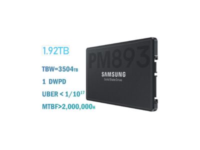 SAMSUNG SSD PM893 Solid State Drive 1920GB(1.92TB) SATA 6Gb/s 2.5inch MZ7L31T9HBLT