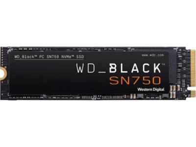 WD - Black SN750 NVMe SSD 1TB Internal PCI Express 3.0 x4 (NVMe) Solid State Drive for Laptops Western Digital WDBRPG0010BNC-WRSN