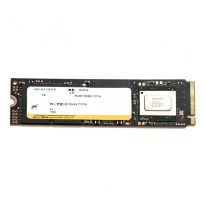 micron ssd 1tb 3400 m.2 2280 nvme pcie 4.0 gen4 x4 mtfdkba1t0tfh solid state drive for laptop desktop ultrabook ps5 console