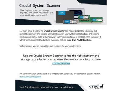 Crucial P2 1TB 3D NAND NVMe PCIe M.2 SSD Up to 2400 MB/s - CT1000P2SSD8