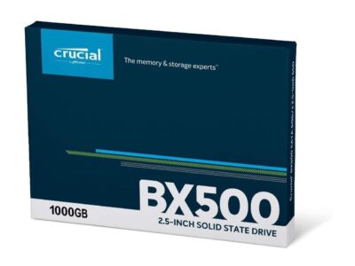 Crucial BX500 1TB 3D NAND SATA 2.5-Inch Internal SSD, up to 540 MB/s - CT1000BX500SSD1