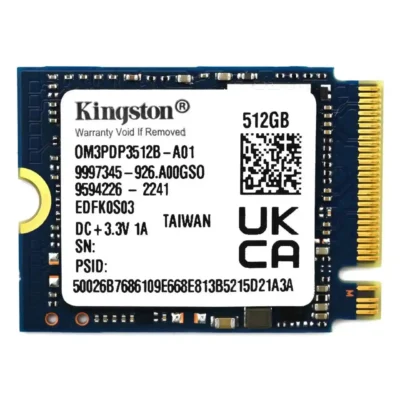 Kingston 512GB 2230 M.2 NVMe PCIe 3.0x4 SSD Solid State Drive OM3PDP3512B