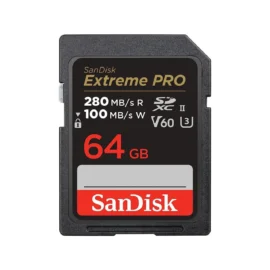 SanDisk 64GB Extreme PRO SDXC Memory Card - (SDSDXEP-064G-GN4IN)