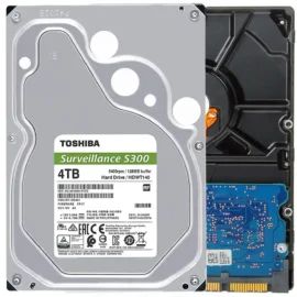 TOSHIBA S300 HDWT140UZSVAR 4TB 5400 RPM 128MB Cache SATA 6.0Gb/s 3.5" Internal Hard Drive - WHITE BOX