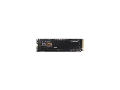 SAMSUNG 970 EVO M.2 2280 2TB PCIe Gen 3.0 x4, NVMe 1.3 V-NAND 3-bit MLC Internal Solid State Drive (SSD) MZ-V7E2T0E, Bulk