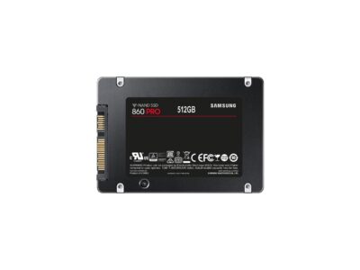 Samsung - MZ-76P512E - Samsung TDSourcing 860 PRO MZ-76P512E - Solid state drive - encrypted - 512 GB - internal - 2.5 - SATA 6Gb/s - buffer: 512 MB - 256-bit AES - TCG Opal Encryption 2.0