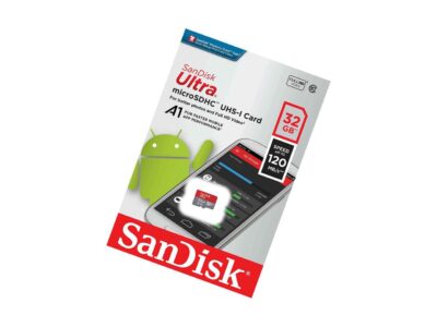 SanDisk SDSQUA4-032G CVL 32GB 8pin microSDHC r120MB/s C10 U1 A1 UHS-I SanDisk Ultra microSDHC Memory Card Bulk