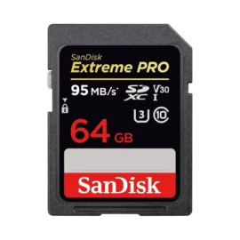 SanDisk SDSDXXG-064G CVK 64GB 9p SDXC r95MB/s w90MB/s 633x Class 10 UHS-I U3 4K V30 SanDisk Extreme Pro Secure Digital Extended Capacity Card Bulk