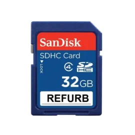SanDisk 32GB SDHC Class 4 Memory Card SDSDB-032G-B35 Retail