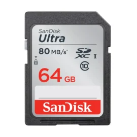 SanDisk SDSDUNC-064G CVK 64GB 9p SDXC r80MB/s 533x Class 10 UHS-I SanDisk Ultra Secure Digital Extended Capacity Card Bulk