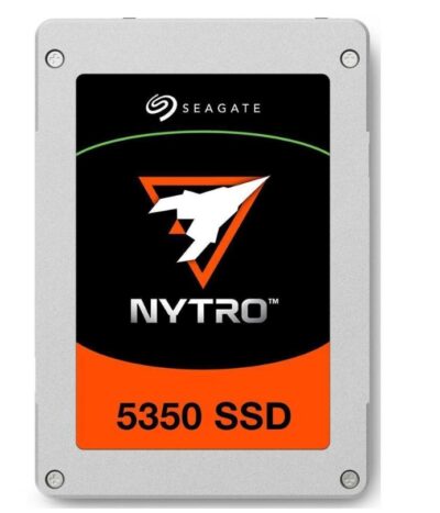 Seagate Nytro 5350, 3.84 TB, SSD - 15 mm U.2, PCIe Gen4 NVMe, 7.4 GB/s Bandwidth and up to 1.7M IOPS Model XP3840SE70035