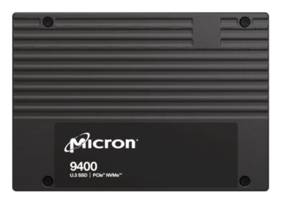 Micron 9400 Pro 7.68TB Solid State Drive - Internal - U.3 (PCI Express NVMe 4.0 x4) MTFDKCC7T6TGH-1BC1ZABYYR