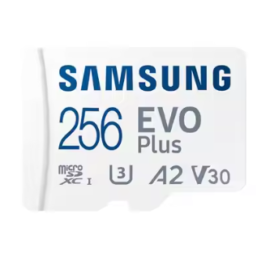 Samsung EVO Plus w/SD Adaptor 256GB Memory Card MB-MC256KA/CN
