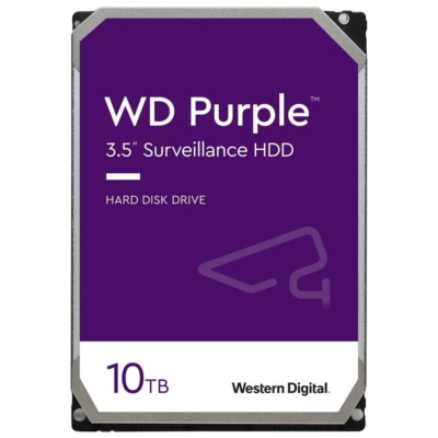 WD Purple WD102PURZ 10TB 7200 RPM 256MB Cache SATA 6.0Gb/s 3.5" Hard Drives Bare Drive