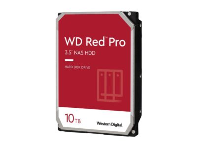 WD Red Pro 10TB NAS Hard Disk Drive - 7200 RPM Class SATA 6Gb/s 256MB Cache 3.5 Inch - WD102KFBX