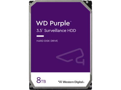 WD WD85PURZ 8TB WD Purple Surveillance Internal Hard Drive HDD - SATA 6 Gb/s, 256 MB Cache, 3.5"