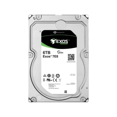 Seagate ST6000NM0115 6TB 7200 RPM SATA 6GB/s 512e Exos 7E8 256MB Cache 3.5-inch Hard Drive