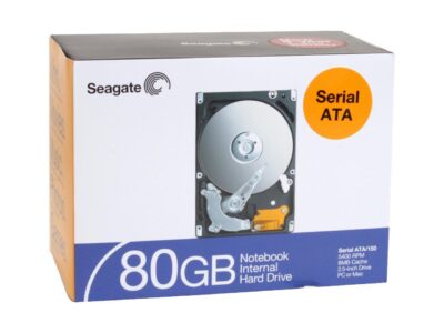 Seagate ST980811AS-RK 80GB 5400 RPM 8MB Cache SATA 1.5Gb/s 2.5" Notebook Hard Drive