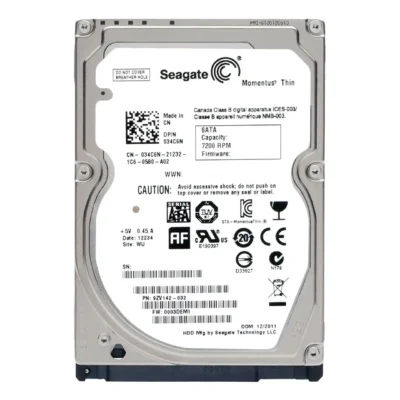 Seagate Momentus 7200.4 ST9160412AS 160GB 7200 RPM 16MB Cache SATA 3.0Gb/s 2.5" Internal Notebook Hard Drive Bare Drive