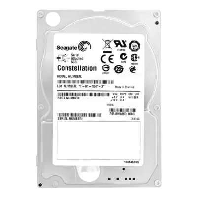 Seagate Constellation ST9500430SS 500GB 7200 RPM 16MB Cache SAS 6Gb/s 2.5" Internal Enterprise Hard Drive Bare Drive