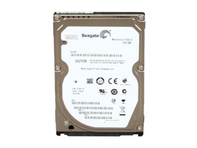 Seagate Momentus 7200.4 ST9250410ASG 250GB 7200 RPM 16MB Cache SATA 3.0Gb/s 2.5" Internal Notebook Hard Drive with G-Force Protection Bare Drive