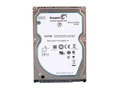 Seagate Momentus 5400.6 ST9500325AS 500GB 5400 RPM 8MB Cache SATA 3.0Gb/s 2.5" Internal Notebook Hard Drive Bare Drive