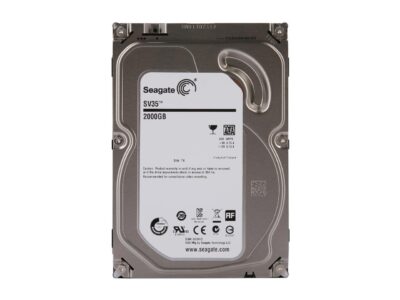 Seagate SV35.6 ST2000VX000 2TB 7200 RPM 64MB Cache SATA 6.0Gb/s 3.5" Surveillance Hard Drive Bare Drive