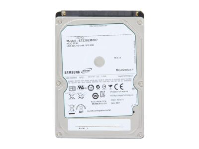 Seagate/SUMSUNG Spinpoint MP4 ST320LM007 / HM320HJ 320GB 7200 RPM 16MB Cache SATA 3.0Gb/s 2.5" Internal Notebook Hard Drive Bare Drive