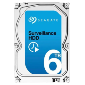 Seagate Surveillance HDD ST6000VX0011 6TB 128MB Cache SATA 6.0Gb/s Internal Hard Drive