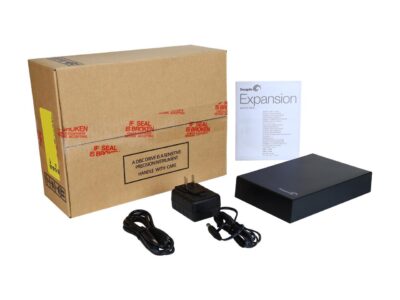 Seagate Expansion 3TB USB 3.0 3.5" Desktop External Hard Drive STBV3000100 Black