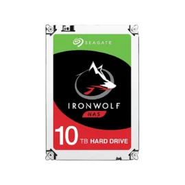 Seagate IronWolf 10TB NAS Hard Drive 7200 RPM 256MB Cache SATA 6.0Gb/s CMR 3.5" Internal HDD for RAID Network Attached Storage ST10000VN0004