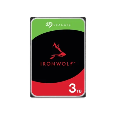 Seagate IronWolf 3TB NAS Hard Drive 5900 RPM 64MB Cache SATA 6.0Gb/s CMR 3.5" Internal HDD for RAID Network Attached Storage ST3000VN007