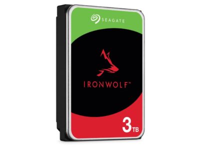 Seagate IronWolf 3TB NAS Hard Drive 5900 RPM 64MB Cache SATA 6.0Gb/s CMR 3.5" Internal HDD for RAID Network Attached Storage ST3000VN007