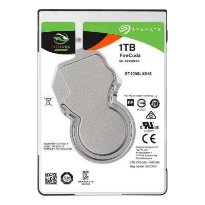 Seagate FireCuda Gaming SSHD 1TB SATA 6.0Gb/s 2.5" Notebooks / Laptops Internal?Hard Drive ST1000LX015