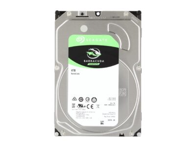 Seagate BarraCuda ST4000DM004 4TB 5400 RPM 256MB Cache SATA 6.0Gb/s 3.5" Hard Drives Bare Drive - OEM