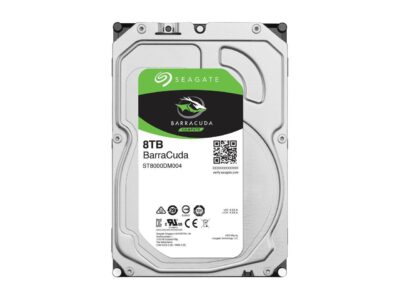 Seagate BarraCuda NE-ST8000DM004 8TB 5400 RPM 256MB Cache SATA 6.0Gb/s 3.5" Internal Hard Drive Bare Drive