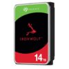 Seagate IronWolf 14TB NAS Hard Drive 7200 RPM 256MB Cache SATA 6.0Gb/s CMR 3.5" Internal HDD for RAID Network Attached Storage ST14000VN0008