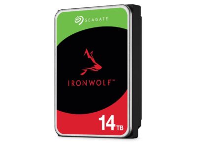 Seagate IronWolf 14TB NAS Hard Drive 7200 RPM 256MB Cache SATA 6.0Gb/s CMR 3.5" Internal HDD for RAID Network Attached Storage ST14000VN0008