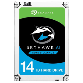 Seagate SkyHawk AI ST14000VE0008 14TB 7200 RPM 256MB Cache SATA 6.0Gb/s 3.5" Internal Hard Drive Bare Drive