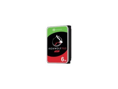 Seagate IronWolf Pro 6TB NAS Hard Drive 7200 RPM 256MB Cache CMR SATA 6.0Gb/s 3.5" Internal HDD ST6000NE000