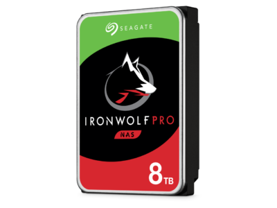 Seagate IronWolf Pro 8TB NAS Hard Drive 7200 RPM 256MB Cache CMR SATA 6.0Gb/s 3.5" Internal HDD ST8000NE001