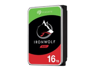 Seagate IronWolf 16TB NAS Hard Drive 7200 RPM 256MB Cache SATA 6.0Gb/s CMR 3.5" Internal HDD for RAID Network Attached Storage ST16000VN001