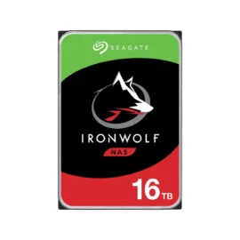 Seagate IronWolf 16TB NAS Hard Drive 7200 RPM 256MB Cache SATA 6.0Gb/s CMR 3.5" Internal HDD for RAID Network Attached Storage ST16000VN001