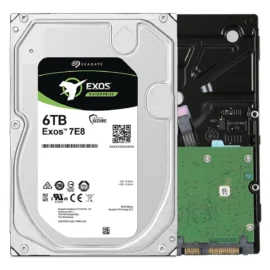 Seagate Exos 7E8 ST6000NM029A 6TB 7200 RPM 256MB Cache SAS 12Gb/s 3.5" Internal Hard Drive