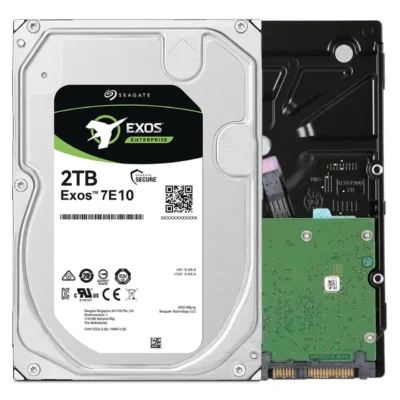 Seagate Exos 7E10 ST2000NM000B 2TB 7200 RPM 256MB Cache SATA 6.0Gb/s 3.5" Internal Hard Drive