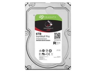 Seagate IronWolf Pro ST6000NT001 6TB 7200 RPM 256MB Cache SATA 6.0Gb/s 3.5" Internal Hard Drive