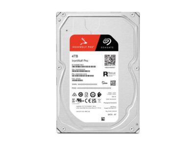 Seagate IronWolf Pro ST4000NT001 4TB 7200 RPM 256MB Cache SATA 6.0Gb/s 3.5" Internal Hard Drive